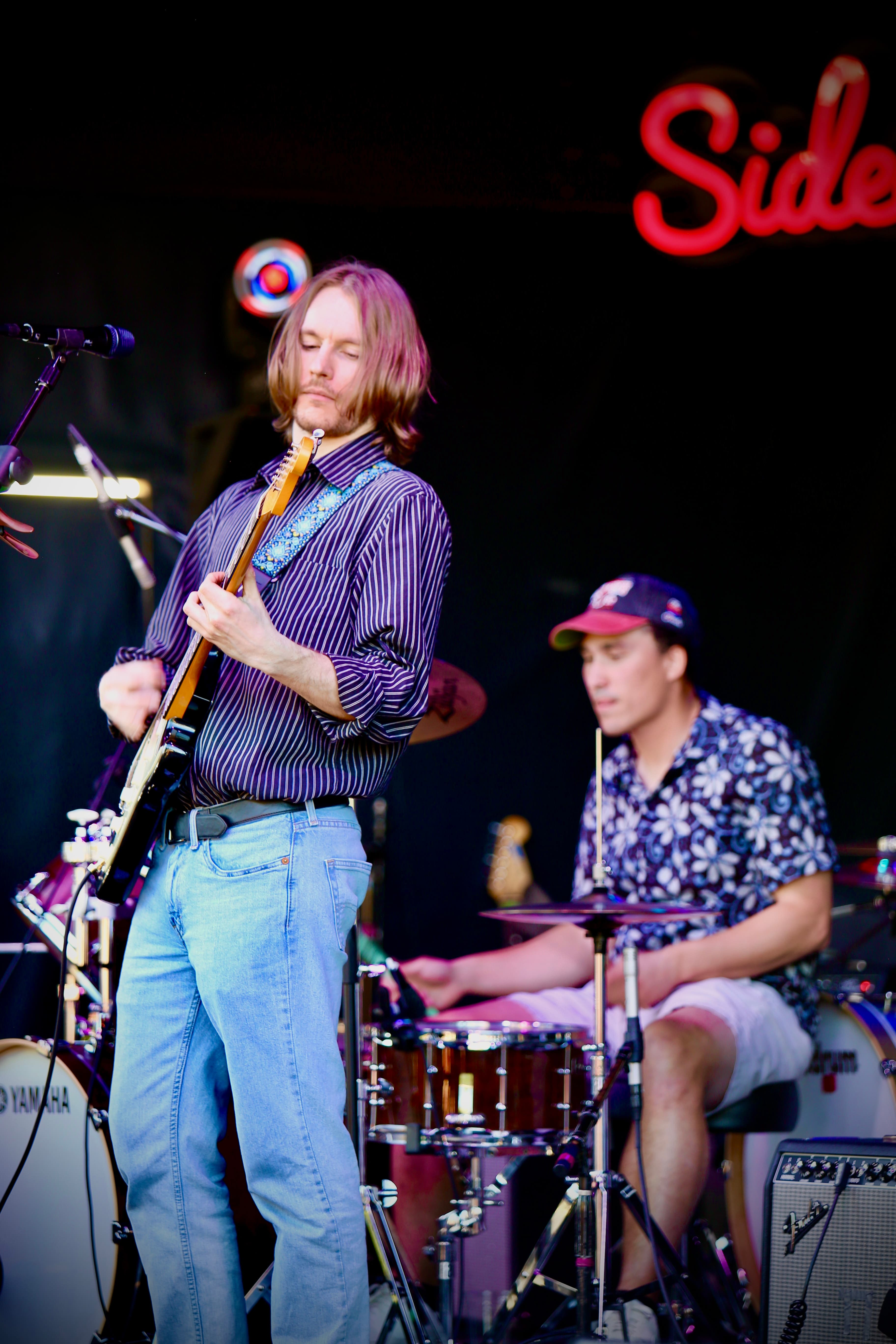 FORM guitarist playing on stage